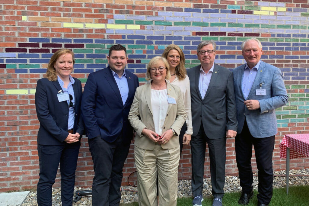 AK Europa und Internationales zu Gesprächen in Brüssel