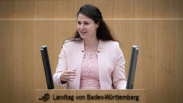 Dr. Natalie Pfau-Weller MdL in der Plenarsitzung am 13. Oktober 2022
