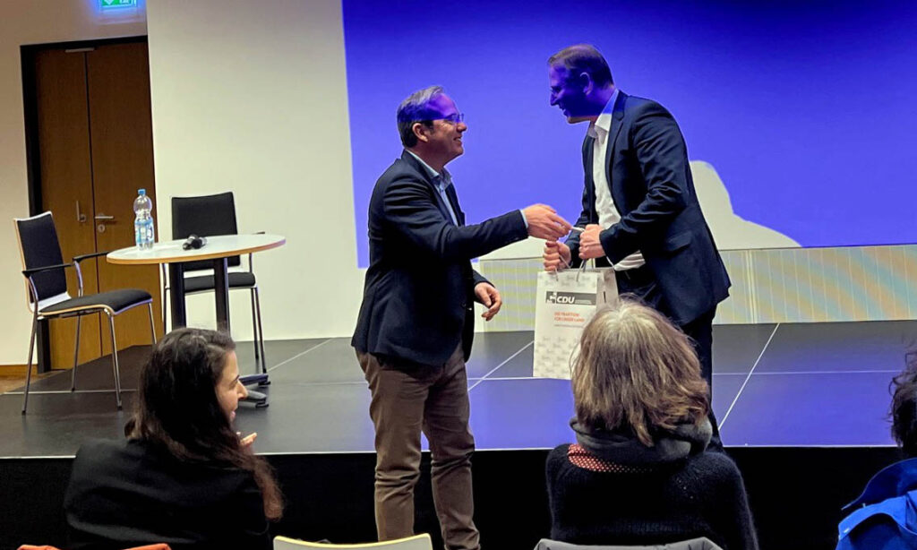 Raimund Haser und Herr Dr. Jörg Vogelmann